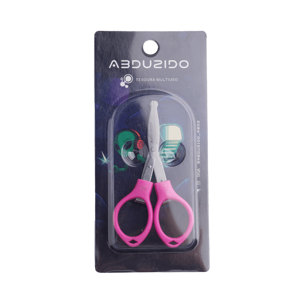 Tesoura Abduzido Flip PP Pink 32278-1